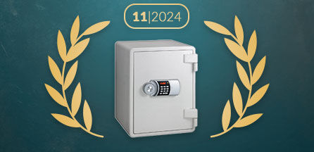Tresor des Monats November 2024: CLES sun LARGE Brandschutztresor - Tresor des Monats: CLES sun LARGE | November 2024