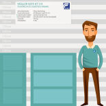 Müller Safe KT 3 H Feuerschutz Karteischrank Zylinderschloss