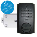 CLES protect AM65 Wertschutztresor mit Schlüsselschloss und Elektronikschloss TULOX