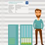 Format STT 30-400 Kombi Schlüsseltresor mit Schlüsselschloss