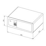 Dometic ProSafe Premium MD 493 Hotelzimmertresor