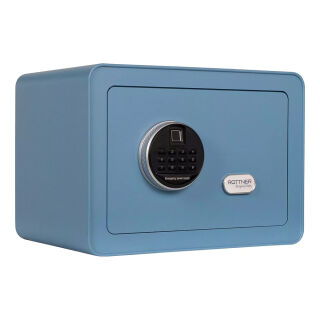 Rottner Vintage Möbeltresor Blau