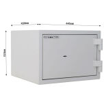 Rottner Fire Safe 30 Dokumententresor mit Schlüsselschloss