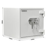 Rottner Diamant Fire PO 50 Brandschutztresor mit Schlüsselschloss