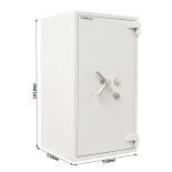 Rottner Projekt Fire Premium 100 Wertschutzschrank mit Schlüsselschloss