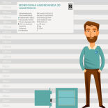 Bordogna ANDROMEDA 20 Wandtresor