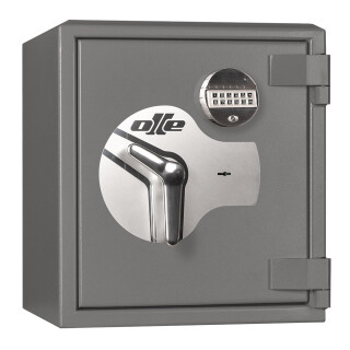 CLES protect AR2 Wertschutztresor mit Schlüsselschloss und Elektronikschloss T6530