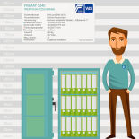 Primat 1240 Wertschutztresor EN1 mit Elektronikschloss PRIMOR