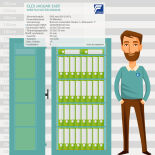 CLES jaguar 1685 Wertschutzschrank mit Schlüsselschloss