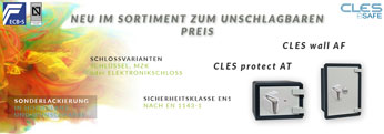 Neue Modelle: CLES protect AT & Cles wall AF