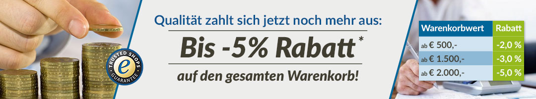 Warenkorbrabatt bei tresor-online.at